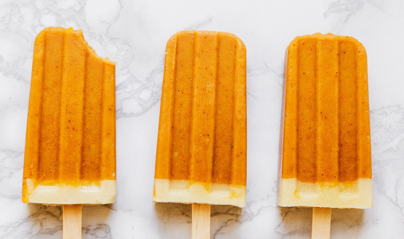 Sweet Potato Pie Plant-Based Popsicles