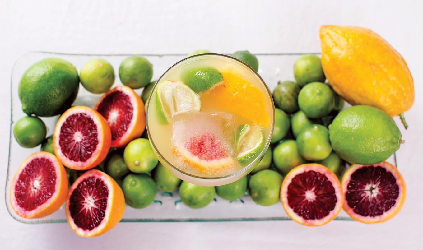 Sweet Orange Agave Margaritas