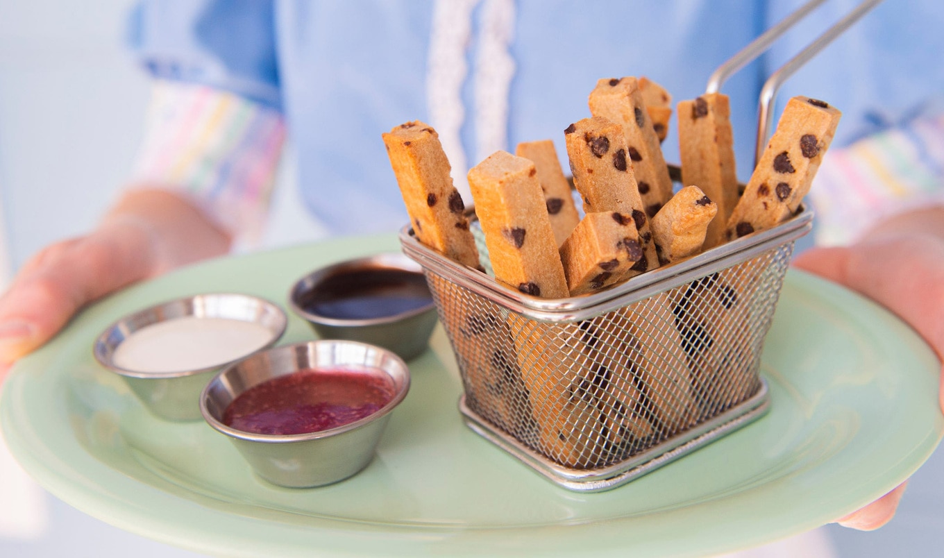 Disney’s World-Famous Vegan Chocolate Chip Cookie Fries