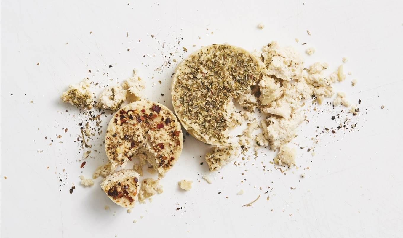 Creamy Herbed Almond Cheese Wheel