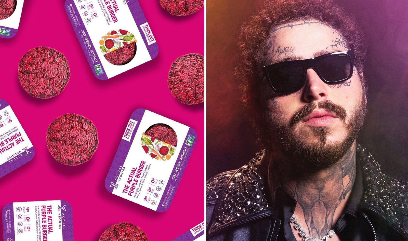 Post Malone's Management Leads $2.3 Million Investment in New Vegan Burger Brand