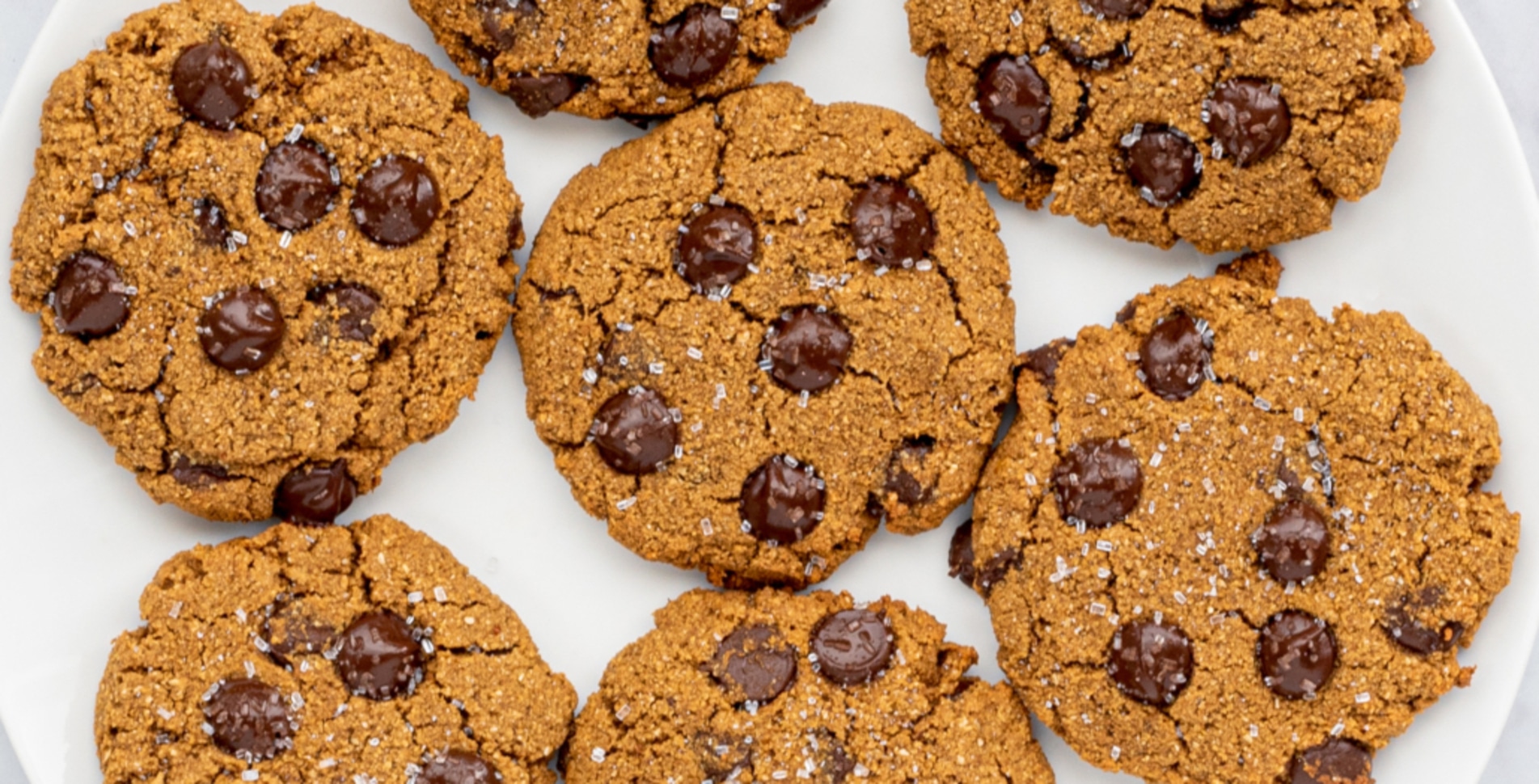 HealthyGirl Kitchen's Famous Vegan Pumpkin Spice Chocolate Chip Cookies
