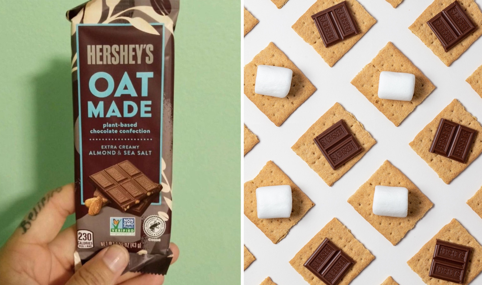 Is Hershey's Launching Its First Vegan Oat Milk Chocolate Bar? 