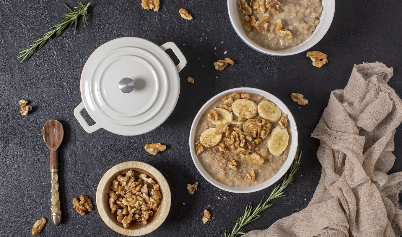 Jamaican-Inspired Banana Oatmeal Porridge