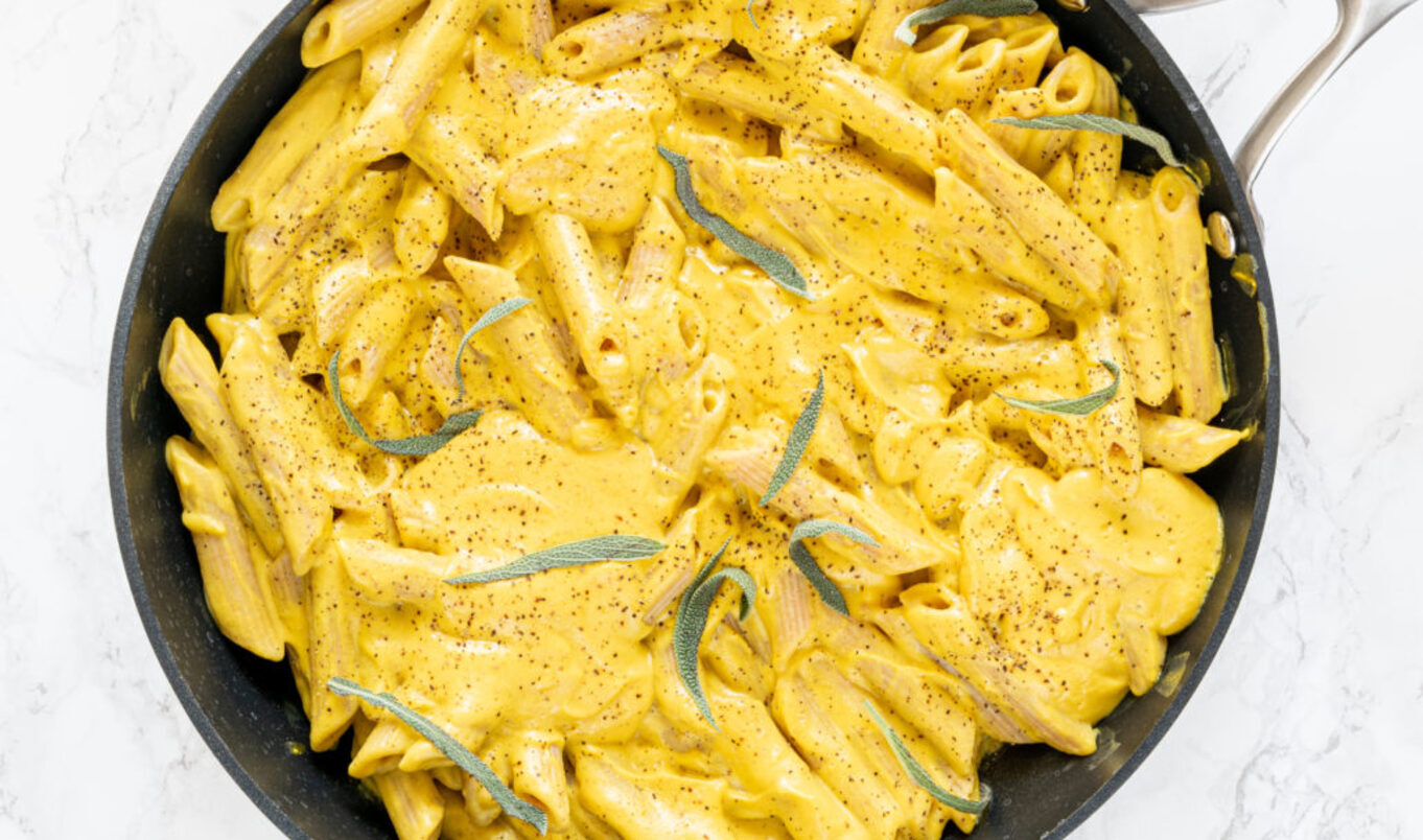 Cashew Cream Pumpkin Pasta