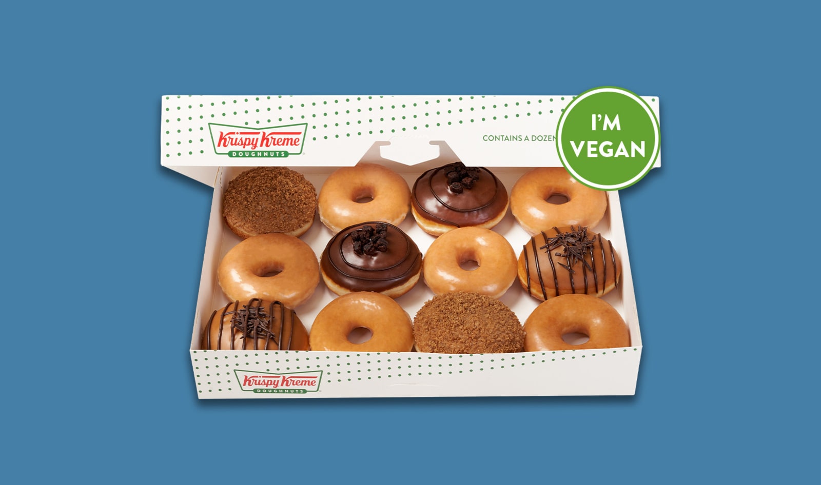 Krispy Kreme UK Launches Three Vegan Doughnuts. Can the US Get Just One? 