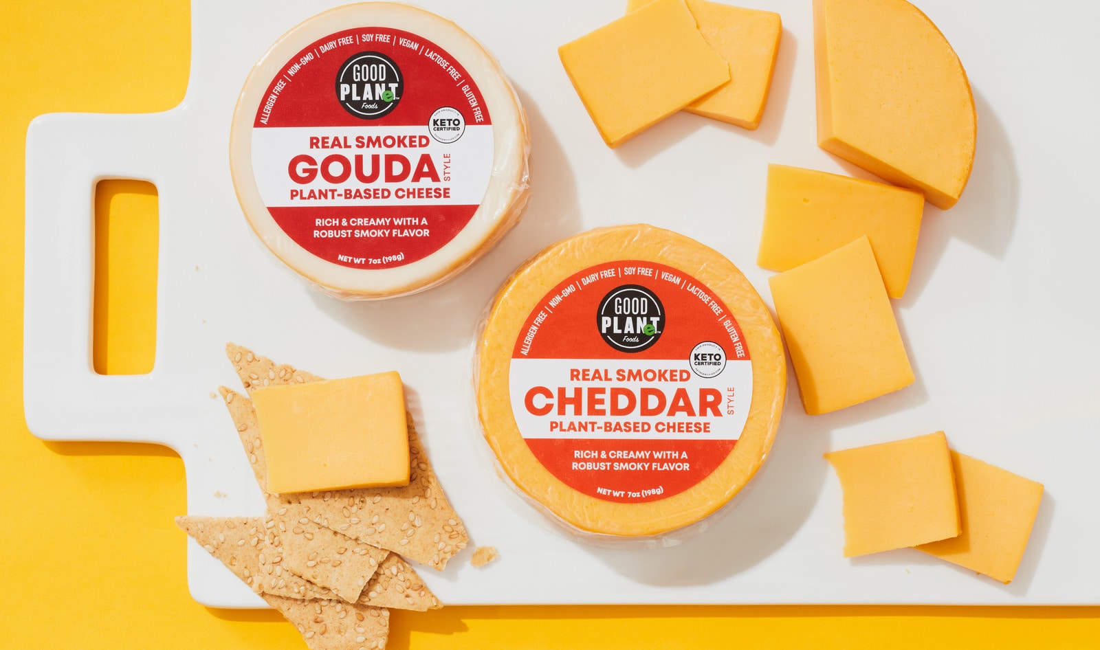 Smoked Dairy-Free Cheese Wheels Are Rolling Out to 500 Stores
