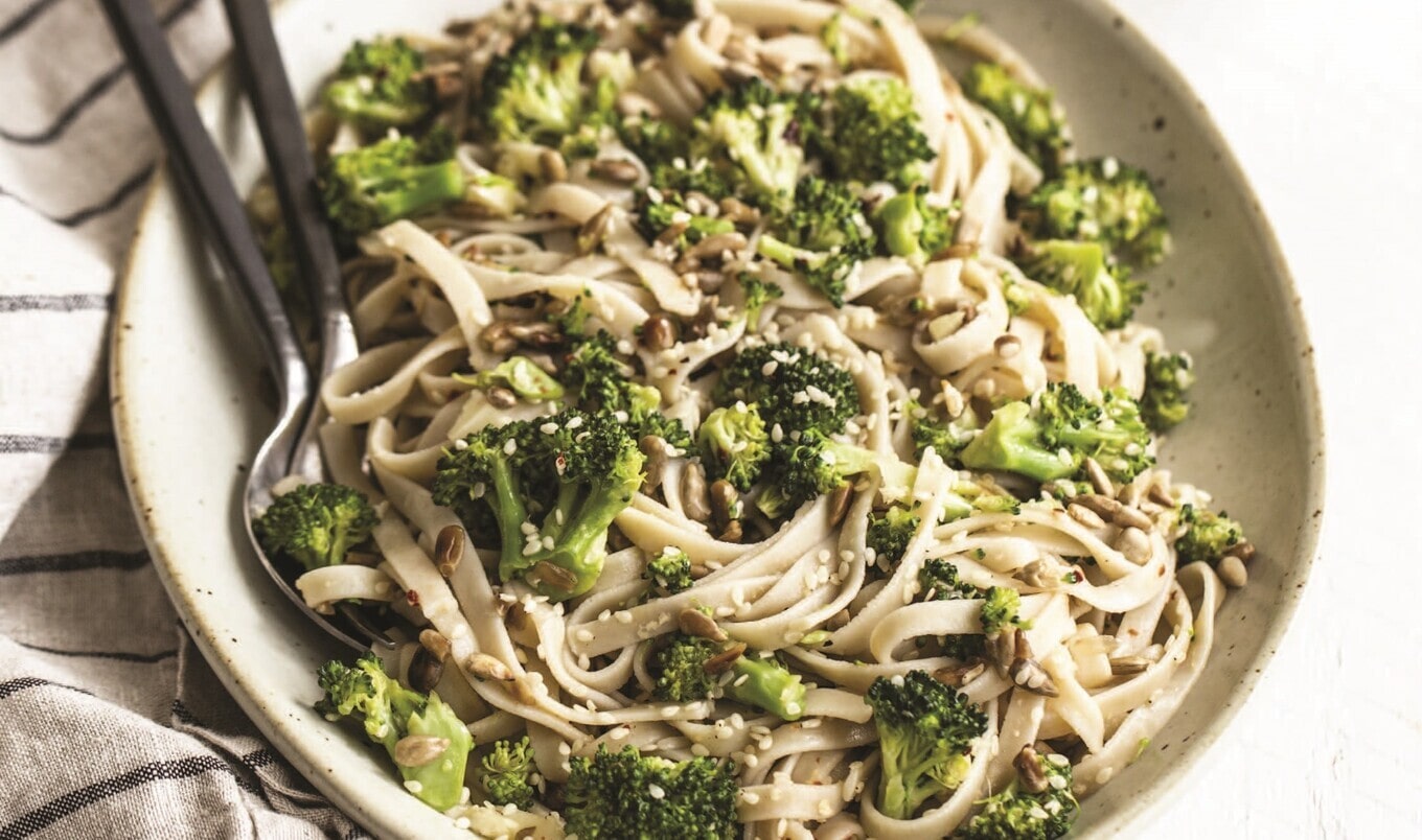 Sesame Ginger Broccoli Noodles