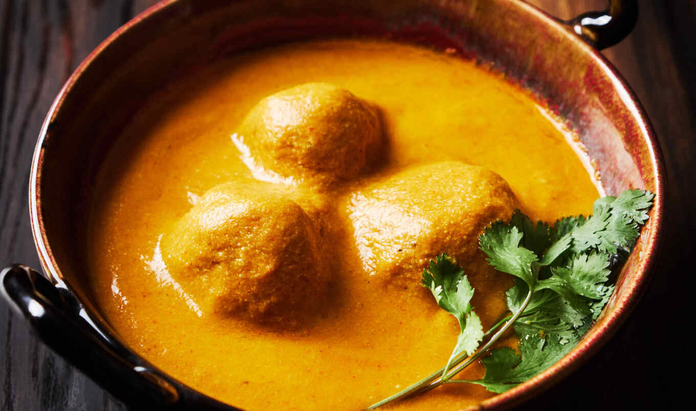 Indian Tofu Kofta in Tomato Curry Sauce