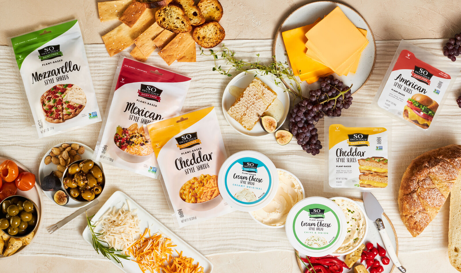 So Delicious Launches New Line of Vegan Cheeses 