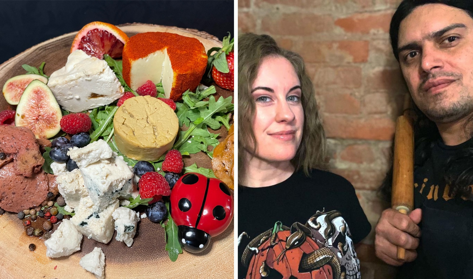 Philadelphia Couple Turns Pandemic Lockdown into Vegan Charcuterie Business