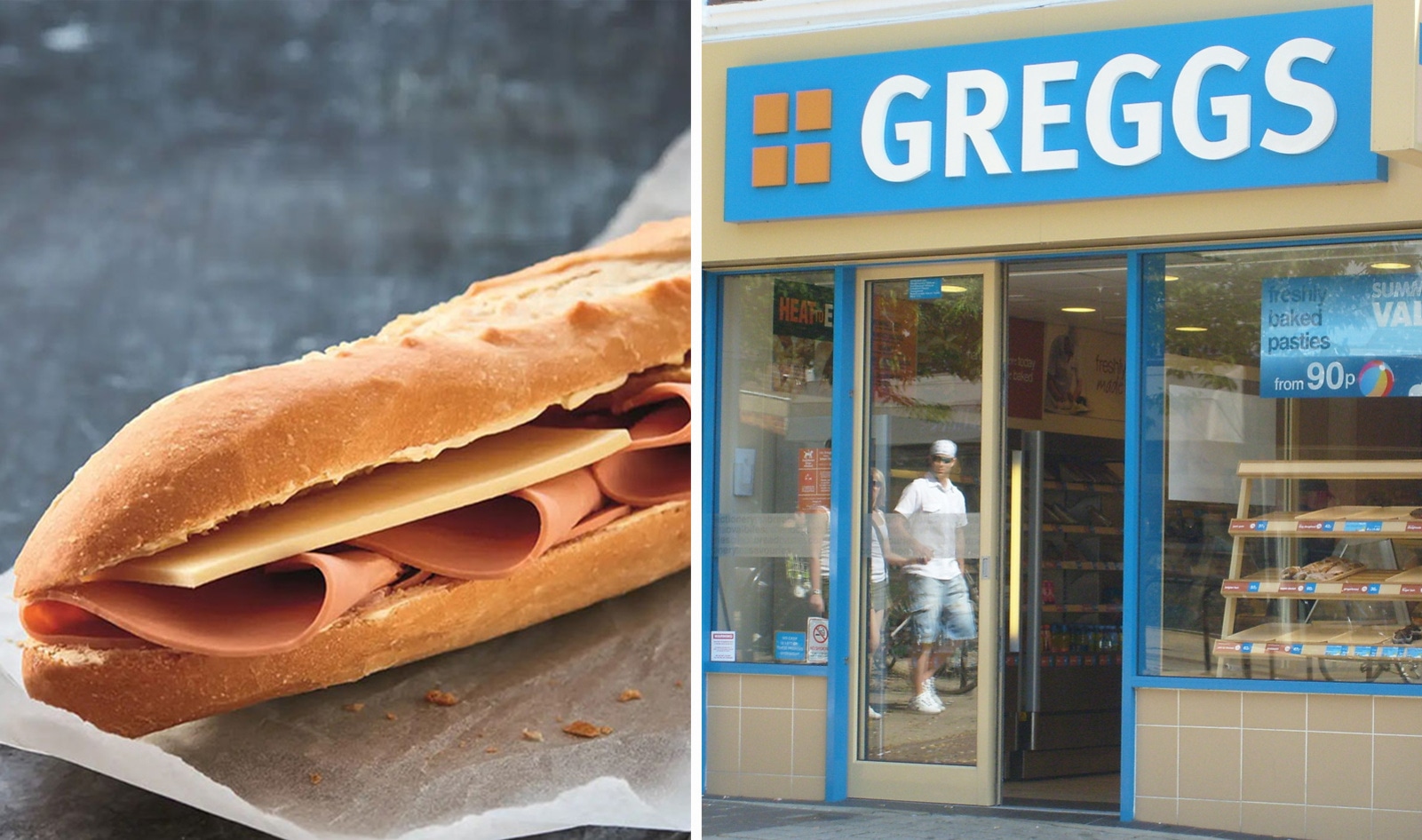 Greggs Is Launching a Vegan Ham and Cheese Sandwich