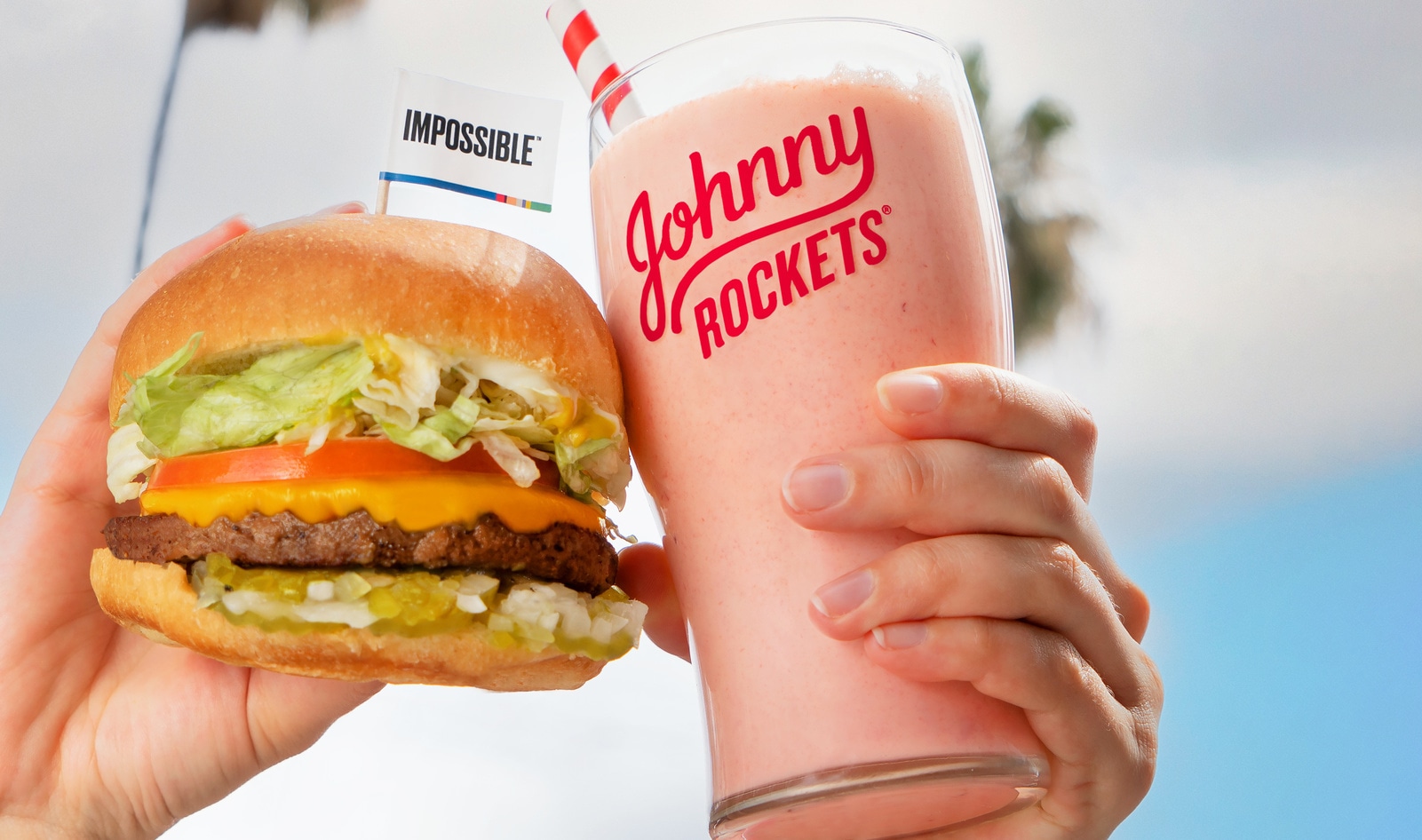 Johnny Rockets Just Launched Plant-Based Cheeseburgers and Vegan Milkshakes at 80 Locations Nationwide
