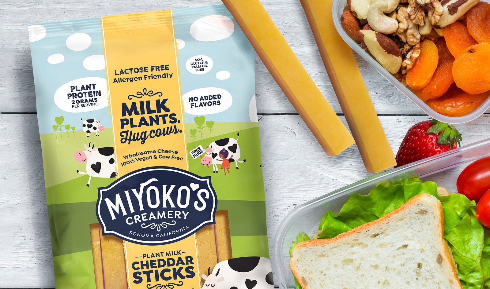 Miyoko’s Creamery Just Launched Kid-Friendly Vegan Cheese Sticks