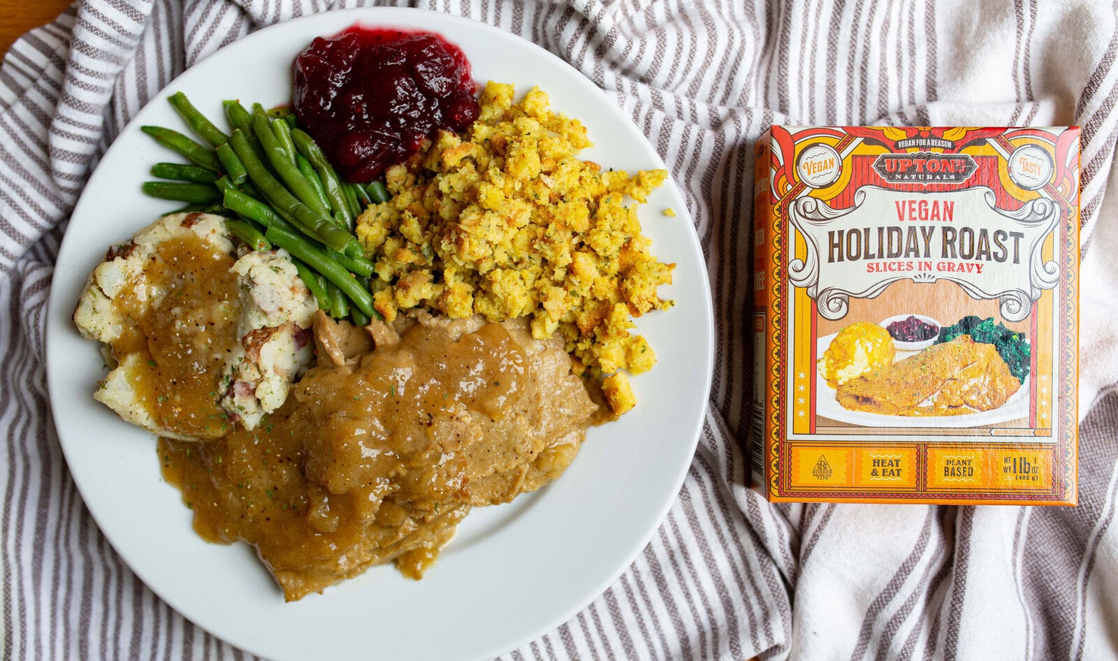 Upton's Naturals Launches Gravy-Drenched Vegan Turkey for the Holidays
