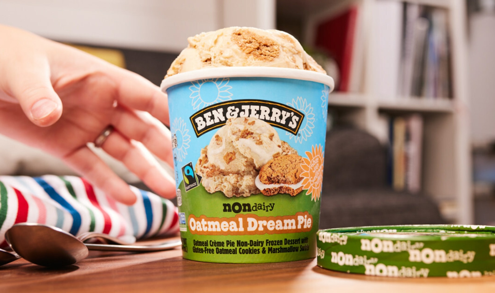 Ben &amp; Jerry's New Vegan Ice Cream Tastes Just Like Little Debbie's Popular Snack Cakes