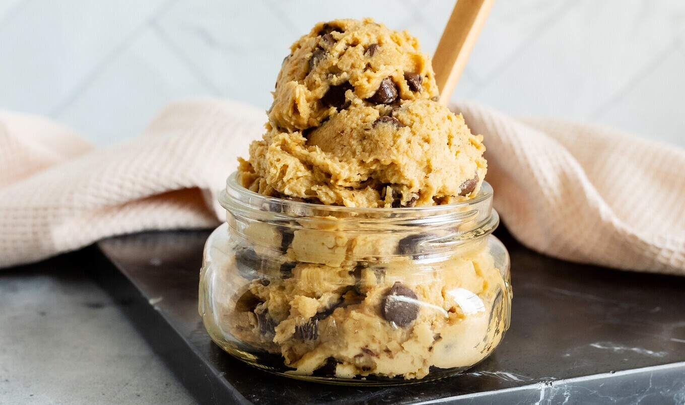 Homemade Chickpea Cookie Dough