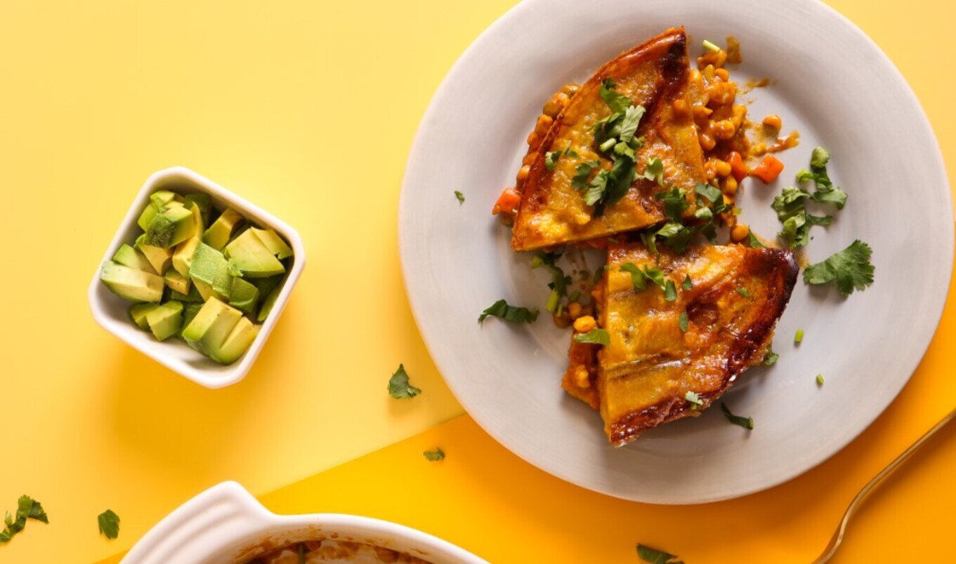 Vegan Puerto Rican Sweet Plantain Lasagna