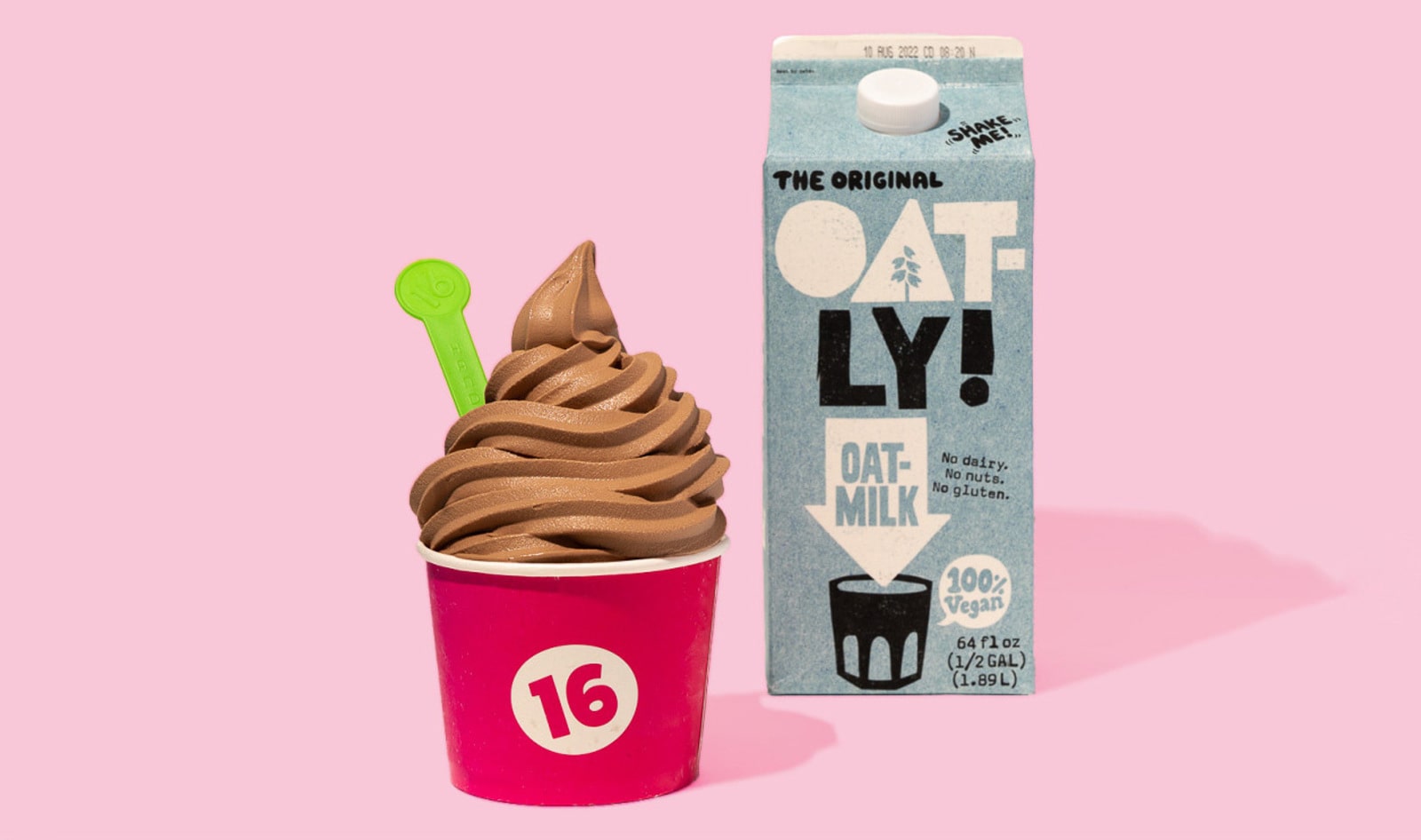Vegan Marshmallow Soft Serve? 2 New Oatly Flavors Arrive at 16 Handles