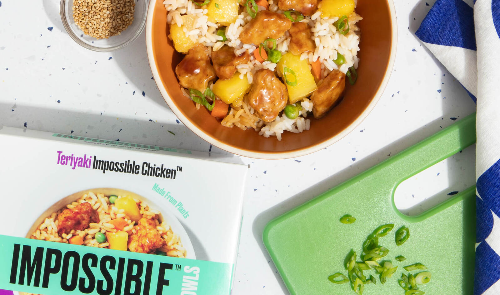Impossible Foods Launches 8 Frozen Vegan Meals Including Teriyaki Chicken and Sweet and Sour Pork 