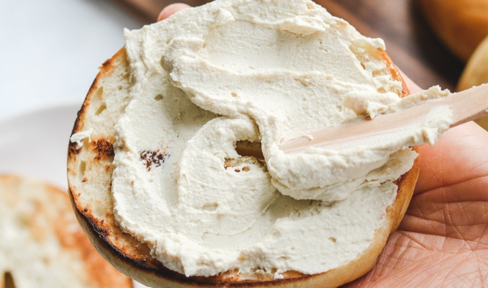 Make Velvety, Tangy Dairy-Free Cream Cheese From Scratch
