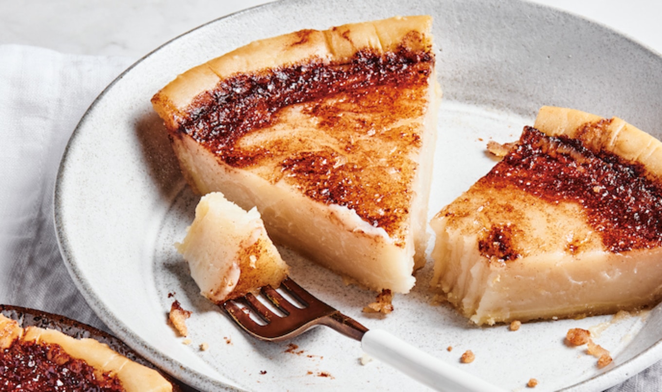 Old-Fashioned Vegan Sugar Cream Pie