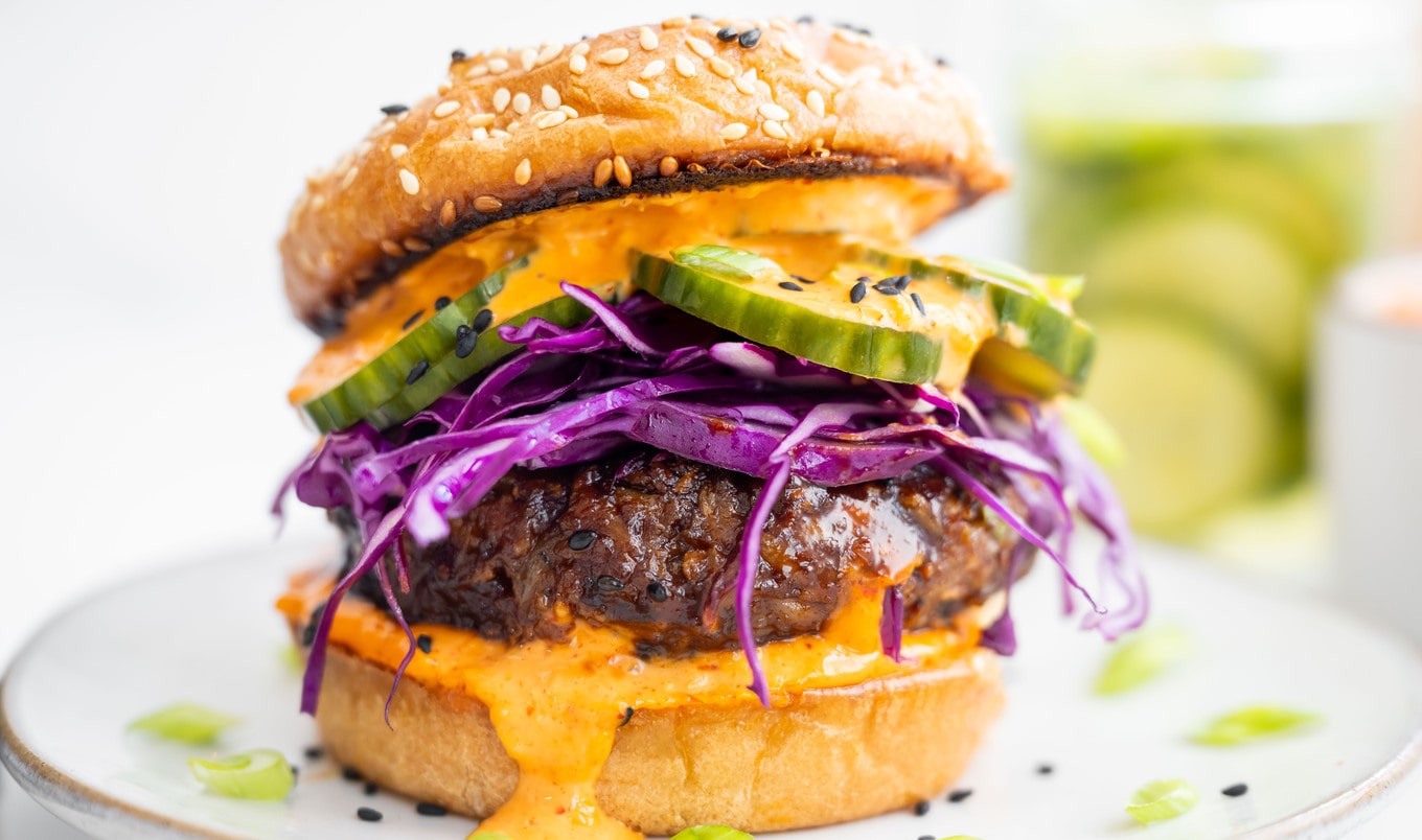 Korean BBQ Super Protein Burgers