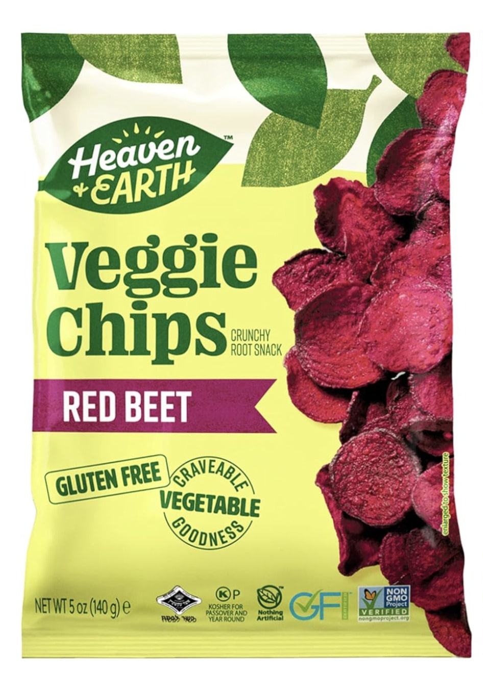 Heaven & Earth beet chips