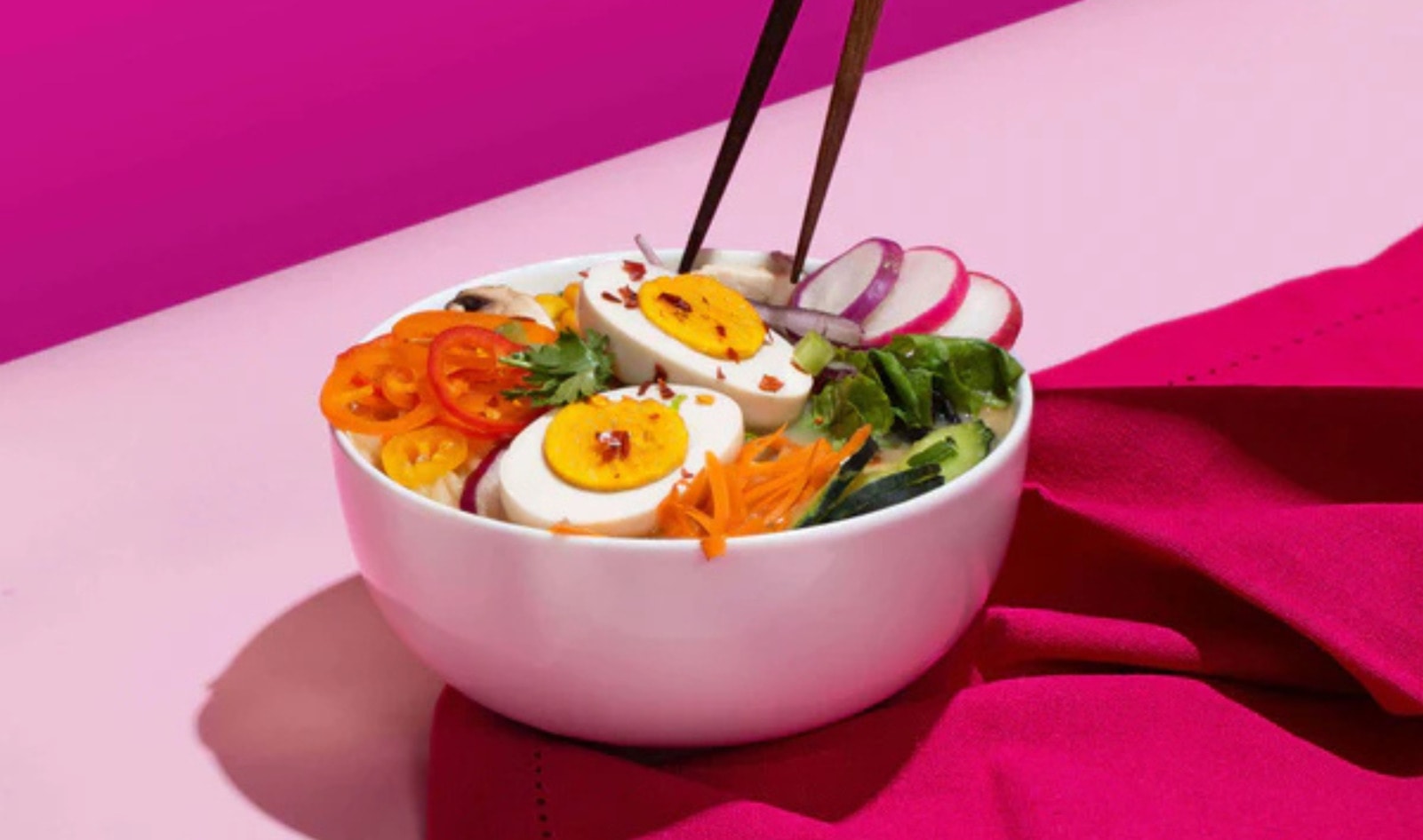 This Week in Food News: Vegan Ramen Hits Whole Foods, Oatly Banned From Using Word 'Milk,' and a New Snack From Bitchin' Sauce