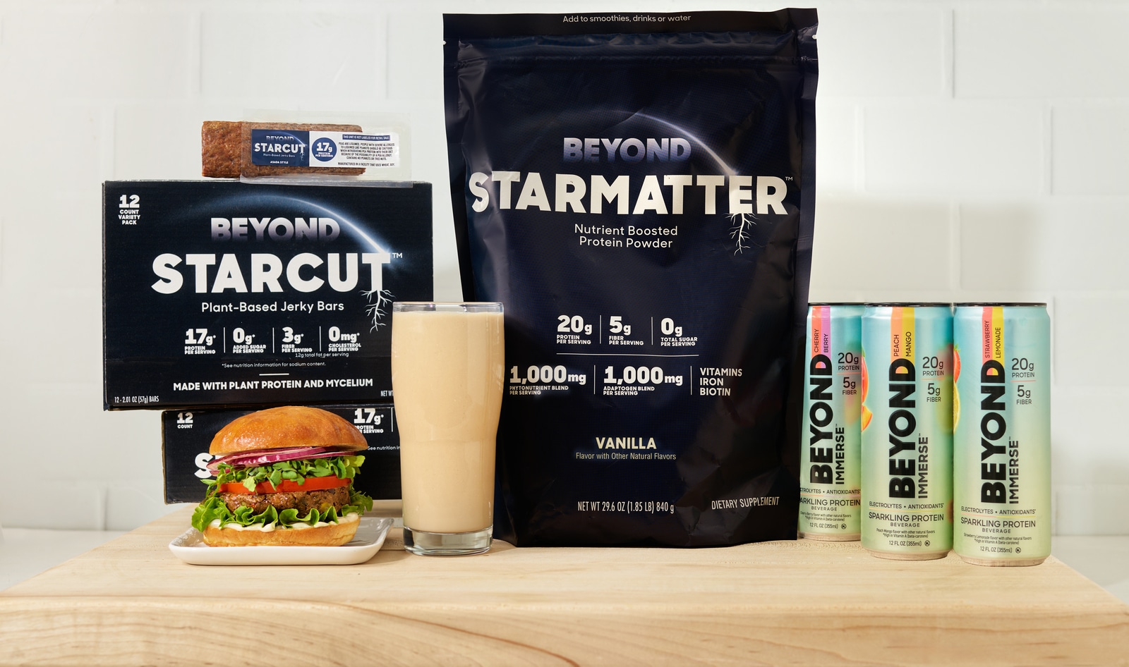 Beyond Meat Is Going Beyond Meat With Jerky, Protein Powder, and Veggie Burgers