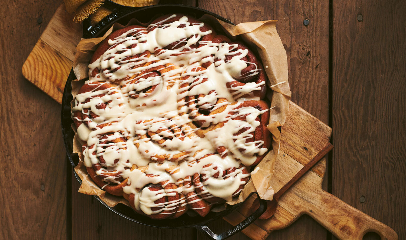Pamela Anderson's Signature Vegan Cinnamon Rolls