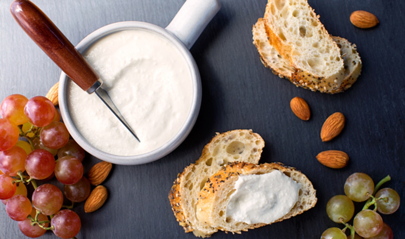 Two-Ingredient Homemade Almond Cheese