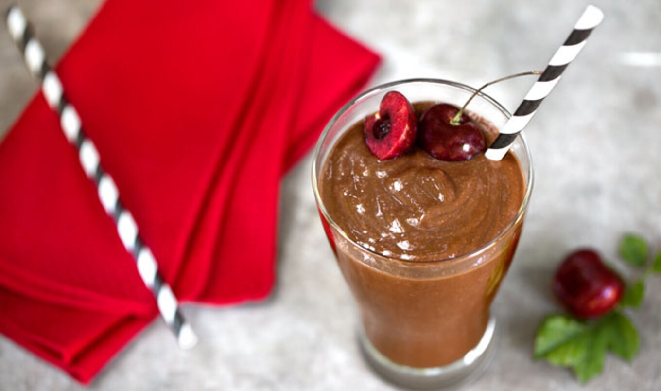 Dark Cherry Chocolaty Smoothie