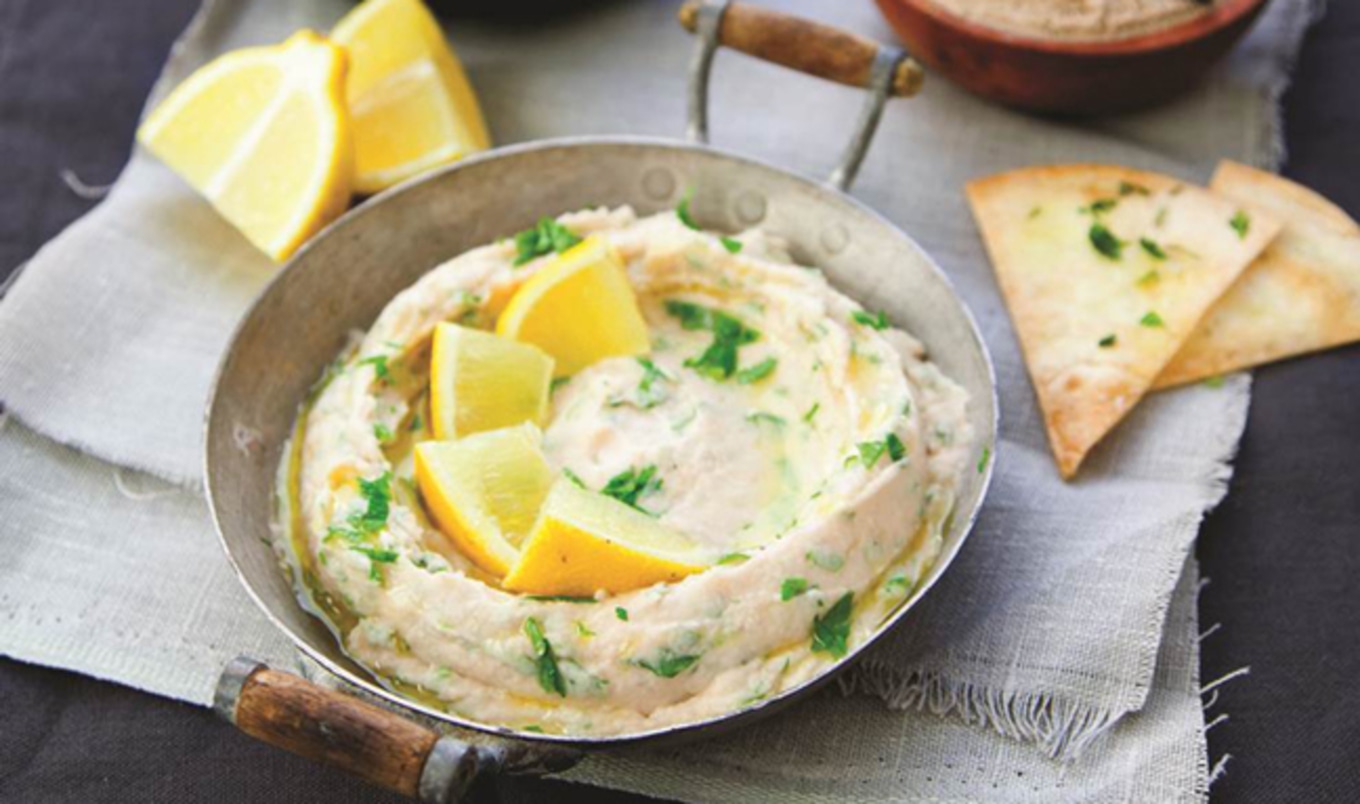 Fresh Lemony White Bean Dip